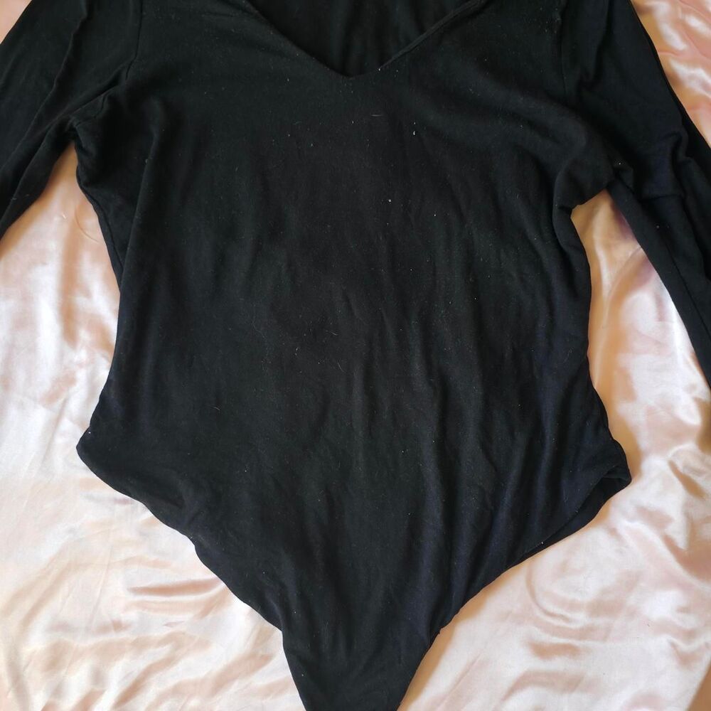 Fashion-nova Women's Black Bodysuit